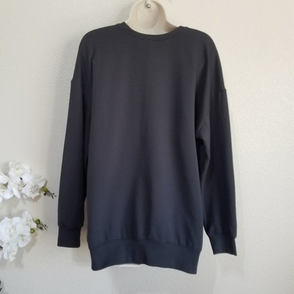 TORRID Royal Stars Relaxed Fit Cozy Fleece Drop Shoulder Sweatshirt - Picture 2 of 7